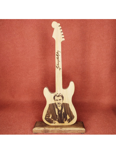 Guitare 3D de Johnny Hallyday