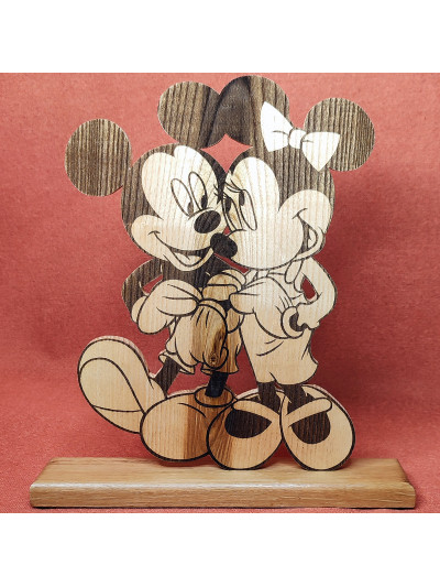 Silhouette de Mickey & Minnie