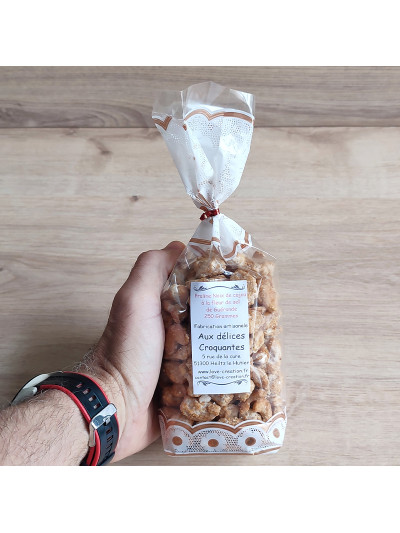 Praline Noix de cajou 250 G à la fleur de sel de Guérande